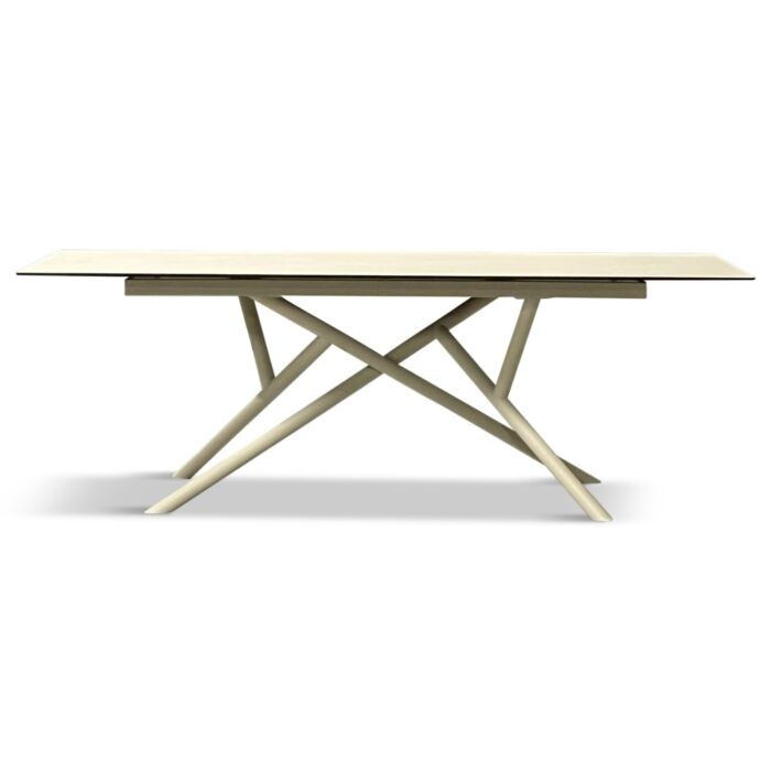 Keramische Eettafel Melle Beige