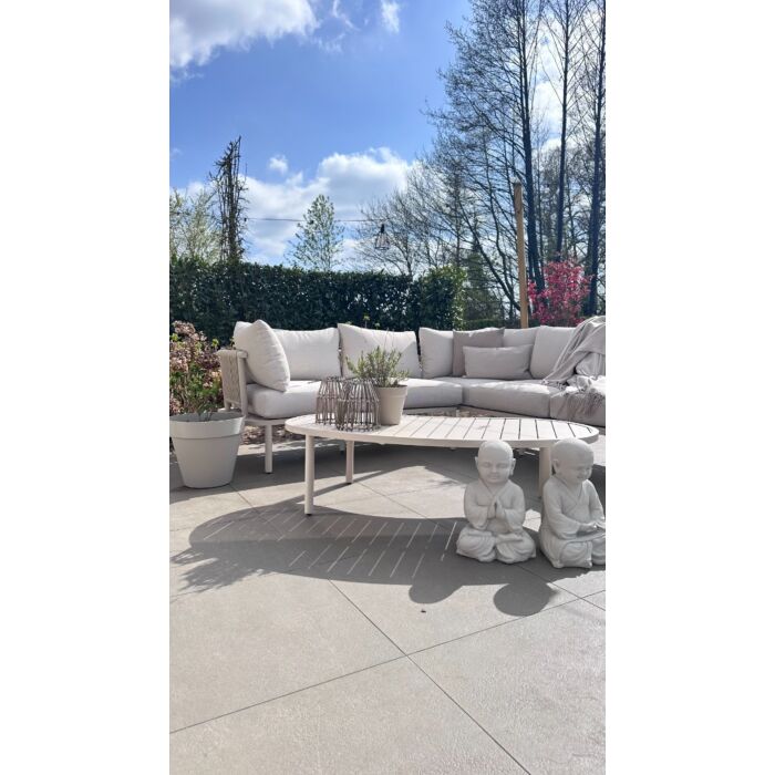 Tuin Loungebank Kiem Crème 