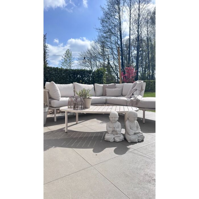 Tuin Loungebank Kiem Crème 