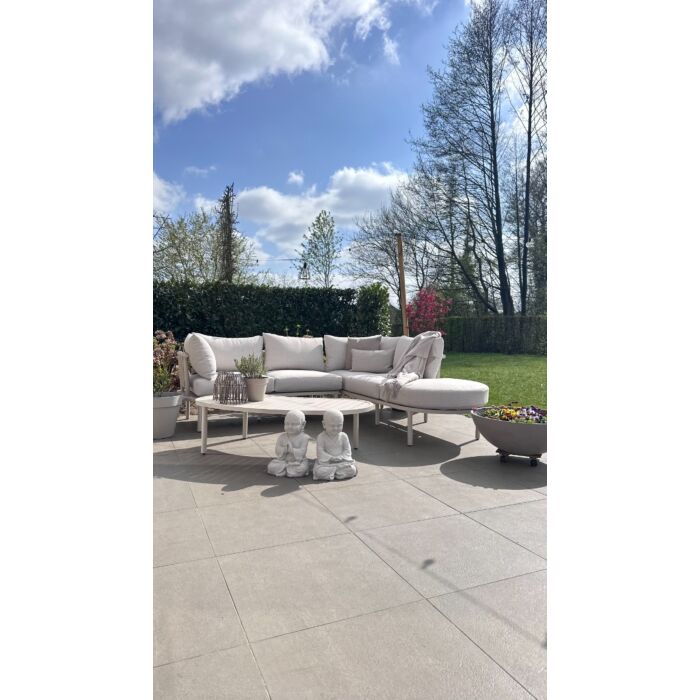 Tuin Loungebank Kiem Crème 