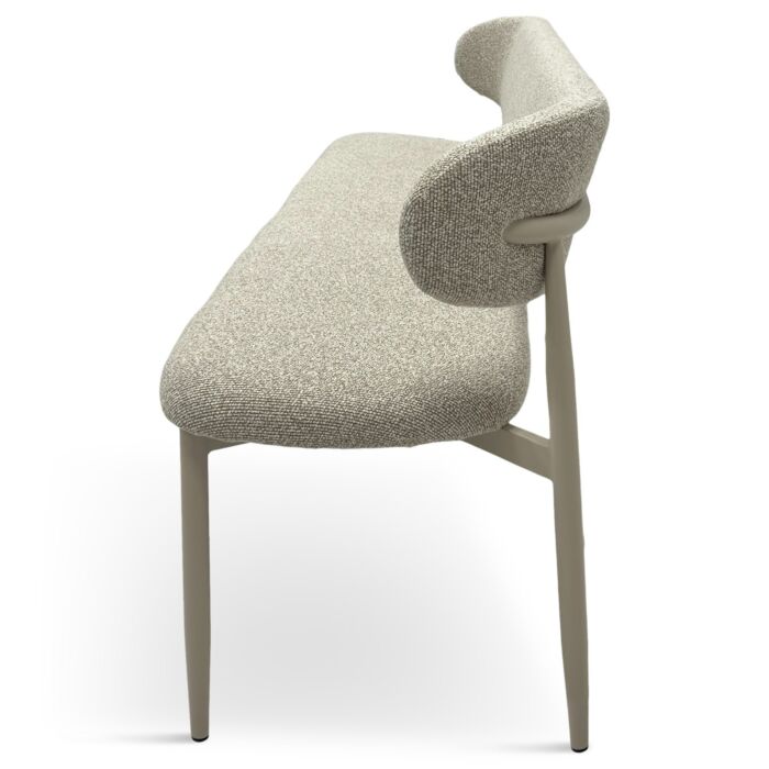 Eetkamerbank Jessda Taupe 200cm