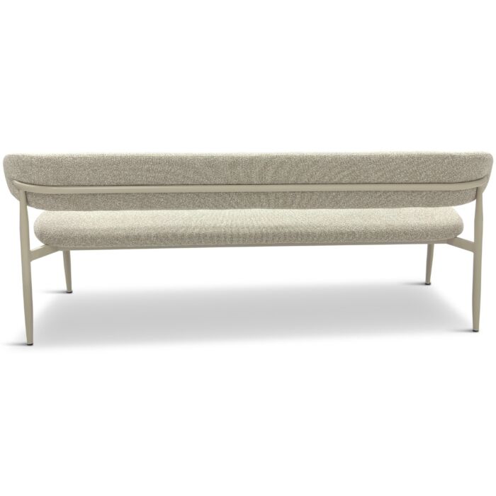 Eetkamerbank Jessda Taupe 200cm