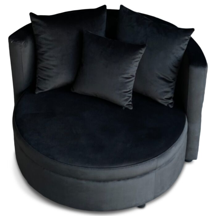 Luxe Lounge Fauteuil Vermont Antraciet Medium