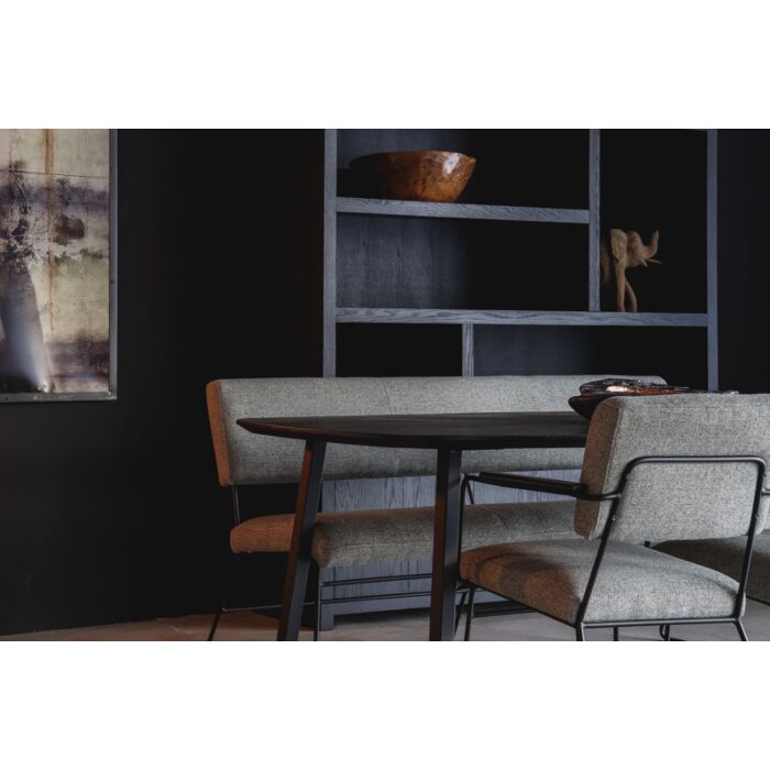 Eettafel Rinske Eikenhout Zwart 