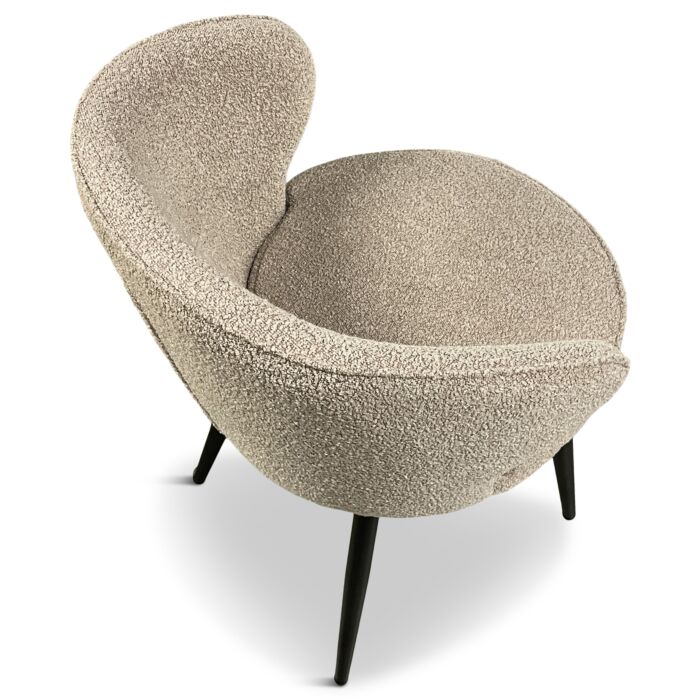 Eetkamerstoel Teresa Bouclé Taupe