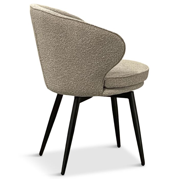 Eetkamerstoel Teresa Bouclé Taupe