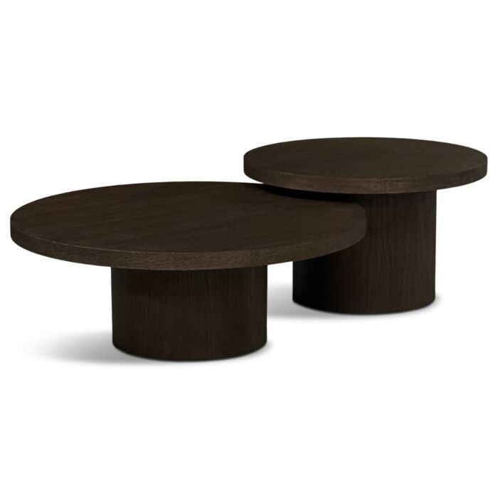 Salontafel Clip New Brown Ø60cm