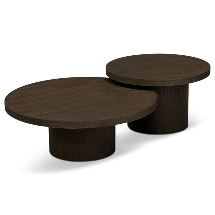 Salontafel Clip New Brown Ø60cm