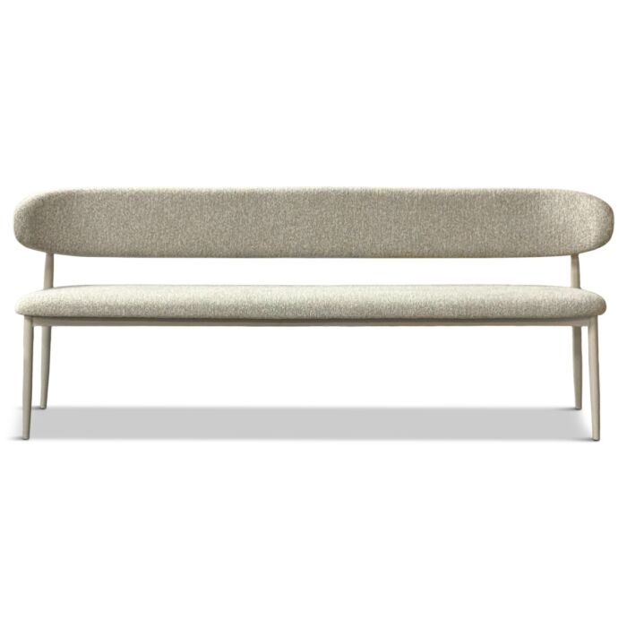 Eetkamerbank Jessda Taupe 200cm
