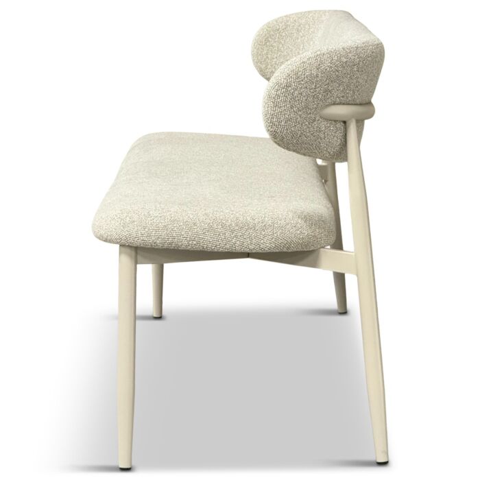 Eetkamerbank Jessda Taupe 200cm