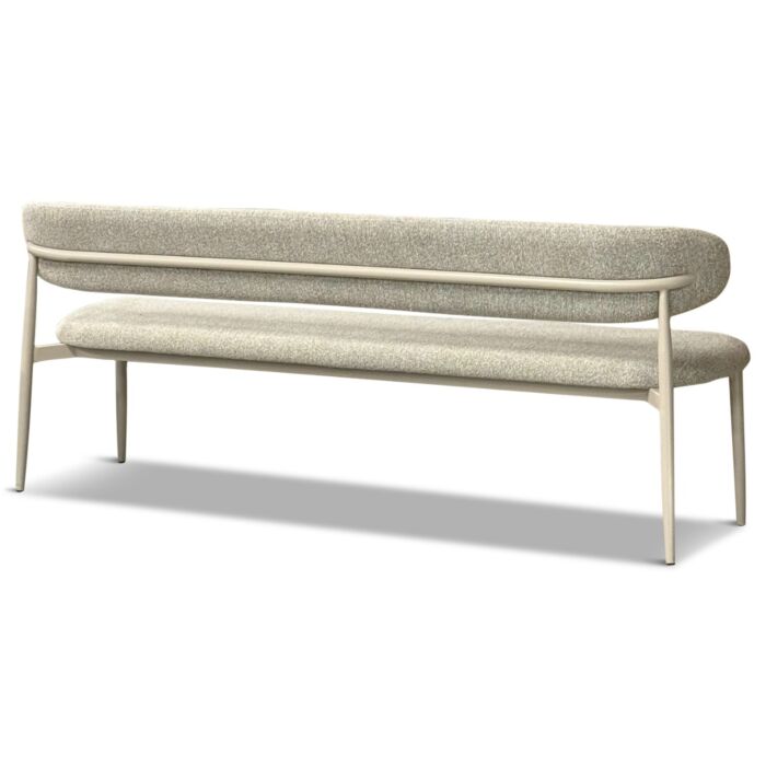 Eetkamerbank Jessda Taupe 200cm