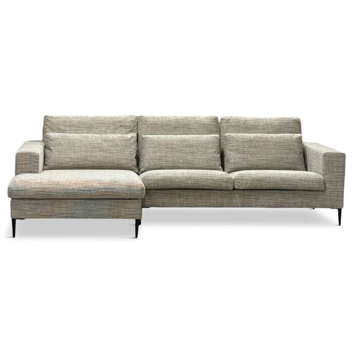 Hoekbank Mora Longchair Links Beige