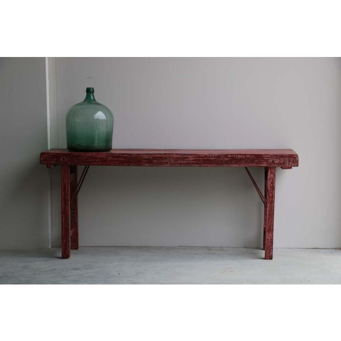 Sidetable India Hout Rood 