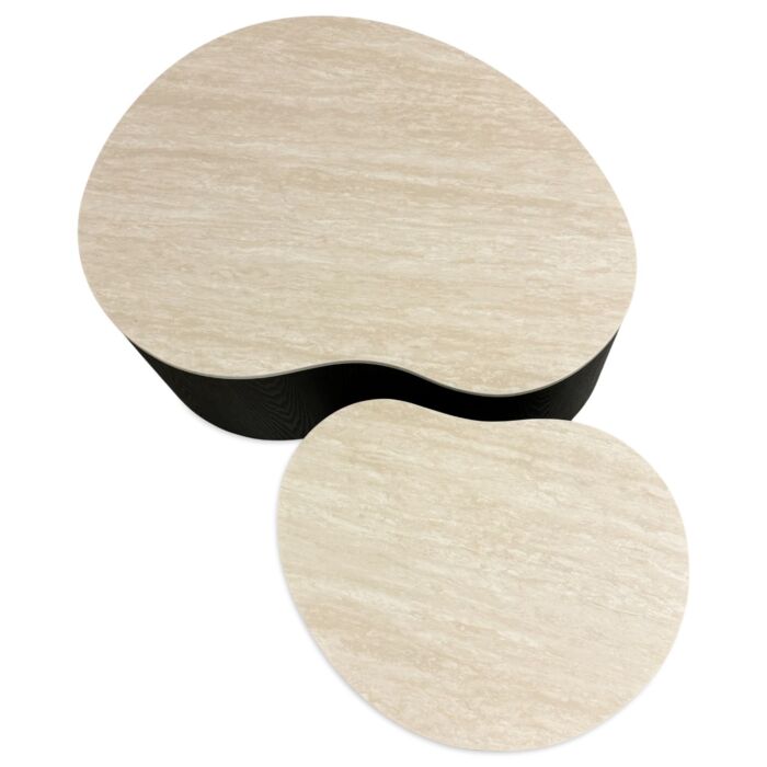 Organische Salontafel Set Yin Yang
