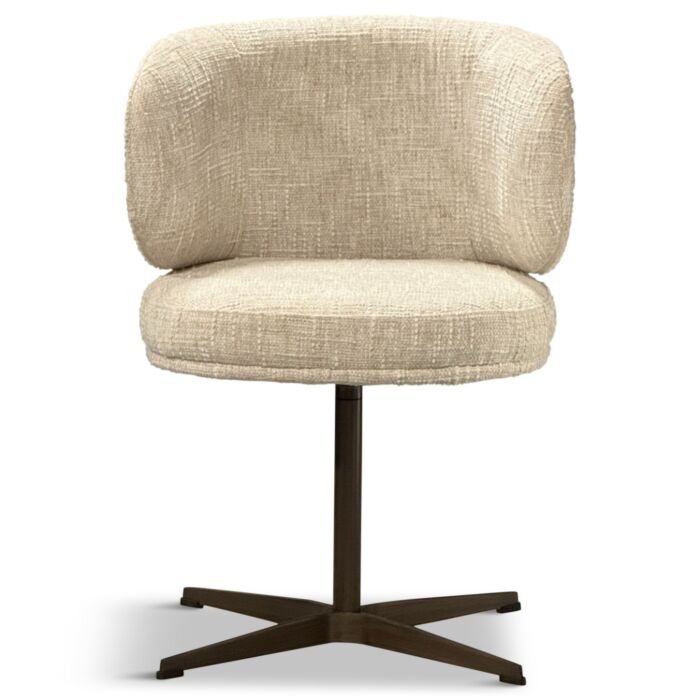 Armstoel Nió Beige Structuur