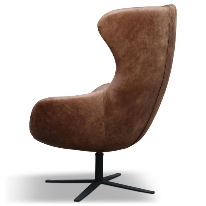 Draaifauteuil Maggy Cognac 