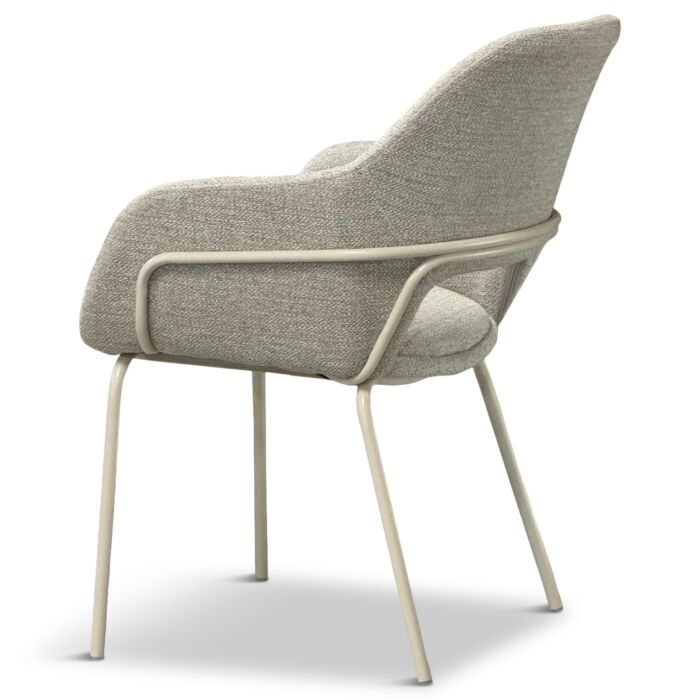 Eetkamerstoel Kado Licht Beige Poot Beige