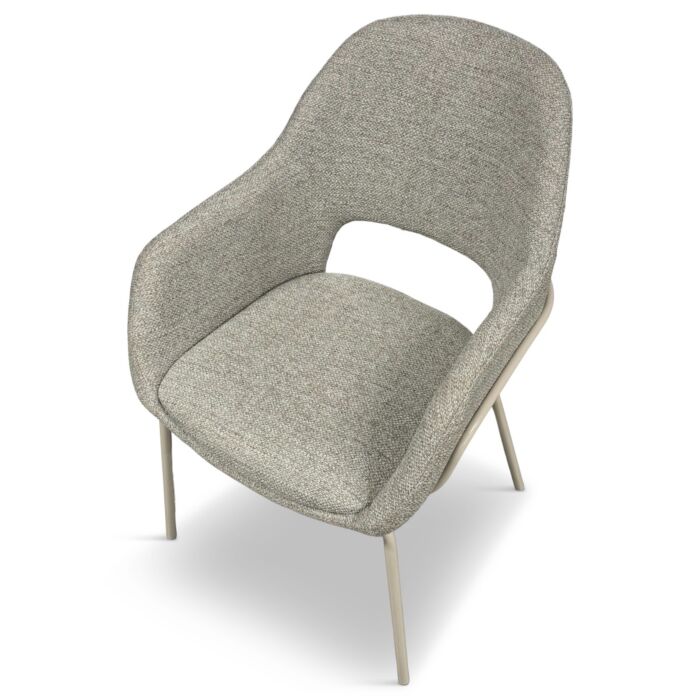 Eetkamerstoel Kado Licht Beige Poot Beige