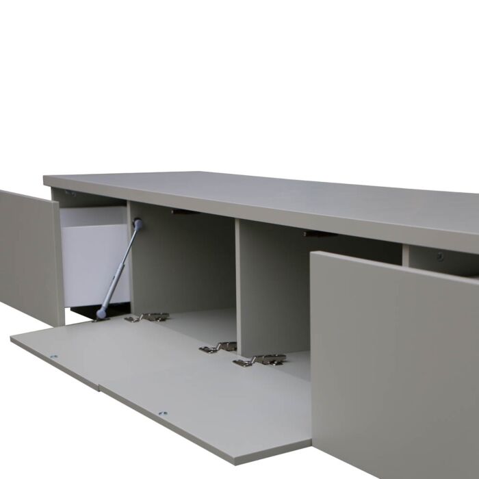 Zwevend TV-meubel HO19 Taupe 240cm