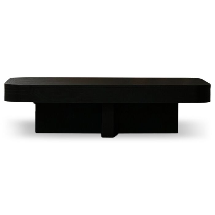 Salontafel Cross Zwart Fineer