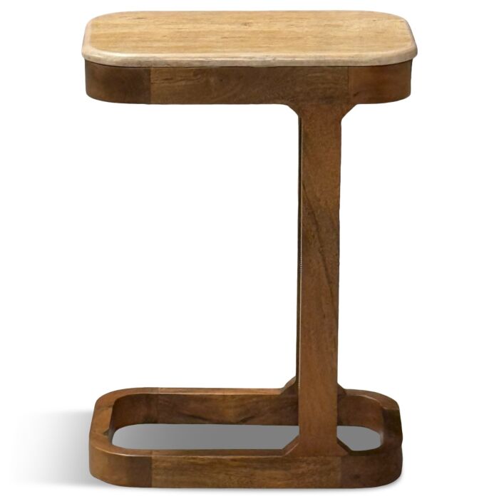 Bijzettafel Cleo Travertine