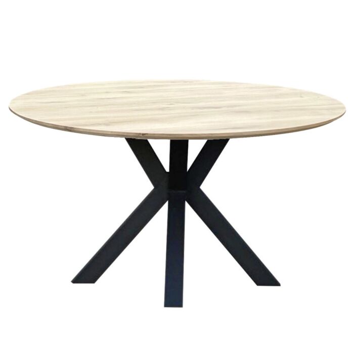 Eetkamertafel Joost Rond 100cm + Basic Spin