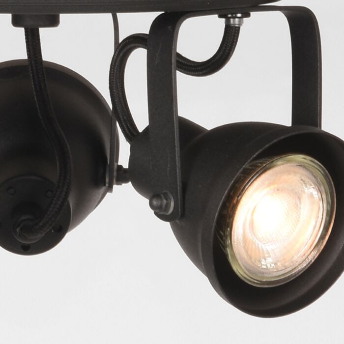 LABEL51 Spot Max led - Zwart - Metaal - 3 Lichts