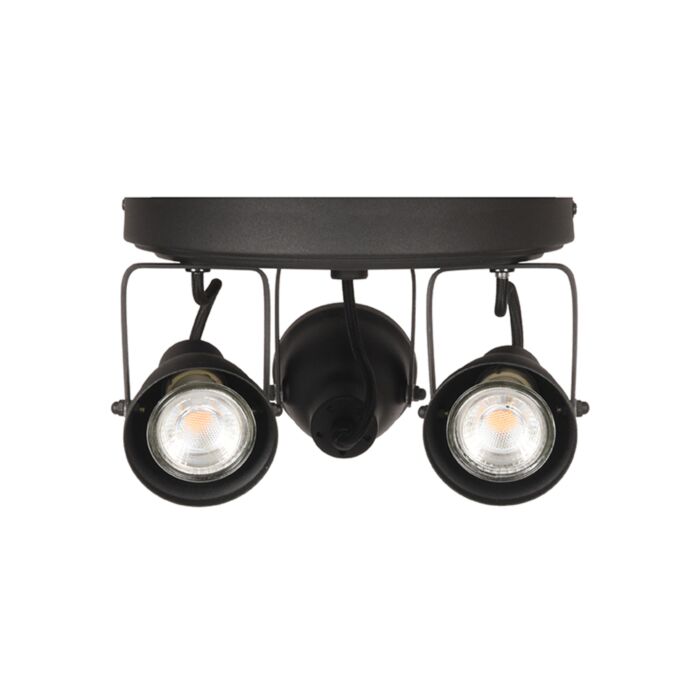 LABEL51 Spot Max led - Zwart - Metaal - 3 Lichts
