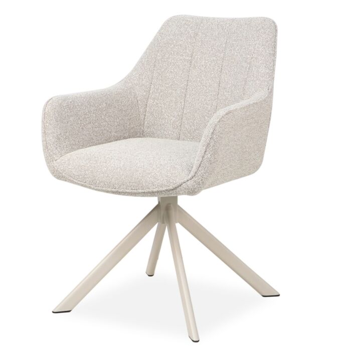 Eetkamerstoel Lisbon Beige Frame Taupe