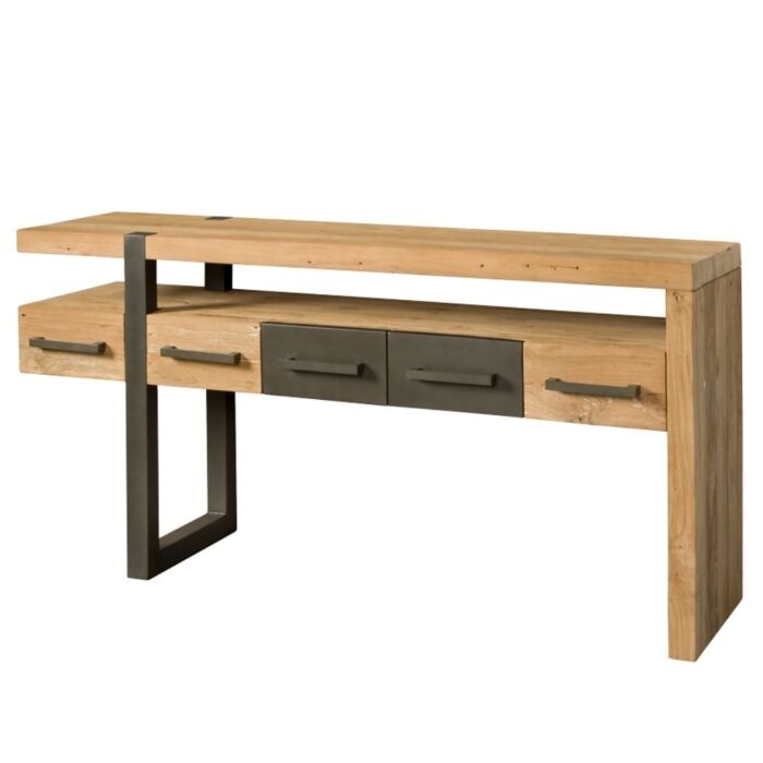 Industriële Haltafel Lucca 145cm