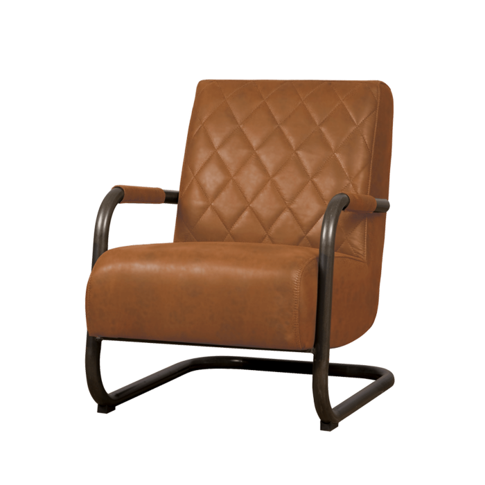 Fauteuil Civo Cognac