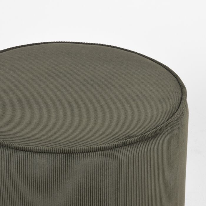 LABEL51 Poef Tibo - Army green - Ribcord
