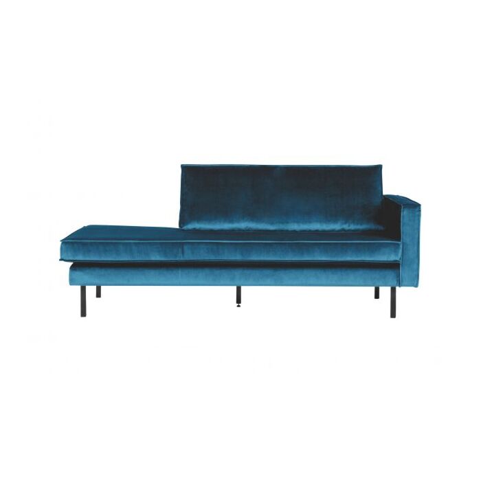 RODEO DAYBED RIGHT VELVET BLUE