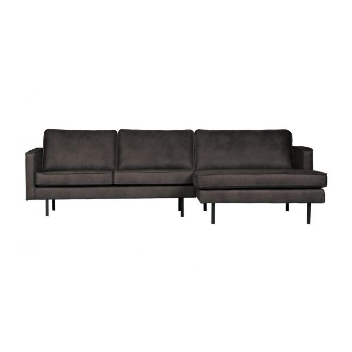 RODEO CHAISE LONGUE RECHTS ZWART