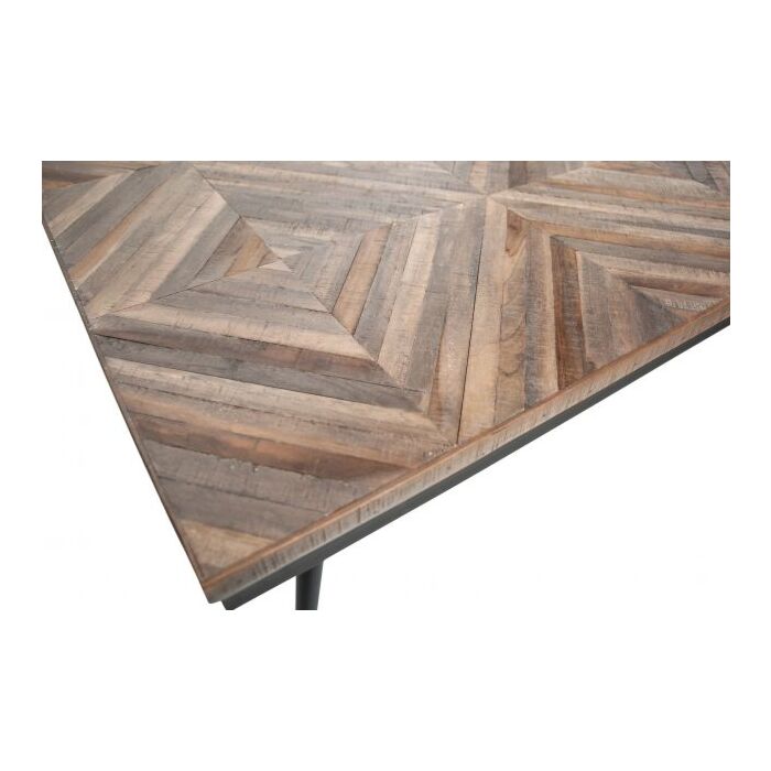 RHOMBIC EETTAFEL 180x90CM HOUT/METAAL