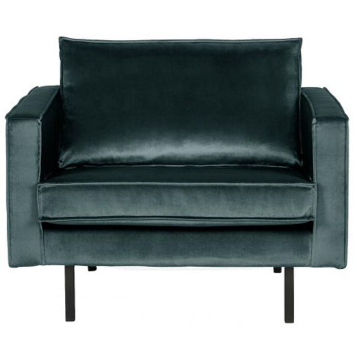 RODEO FAUTEUIL VELVET TEAL