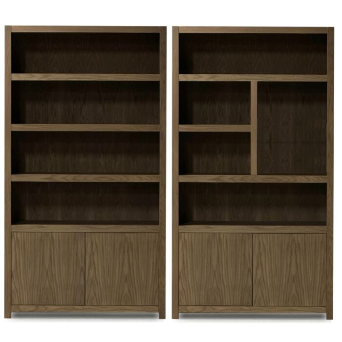 Boekenkast Set Diamond September 120cm Eiken