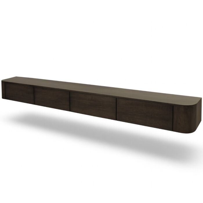 TV Dressoir Axel Japandi Ronde Hoek 275cm