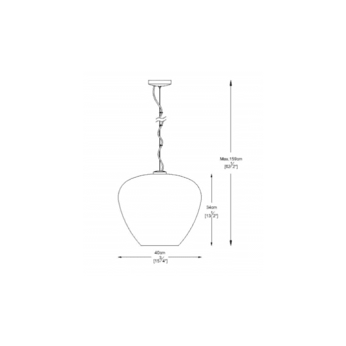 Hanglamp Fian Modern Blank 