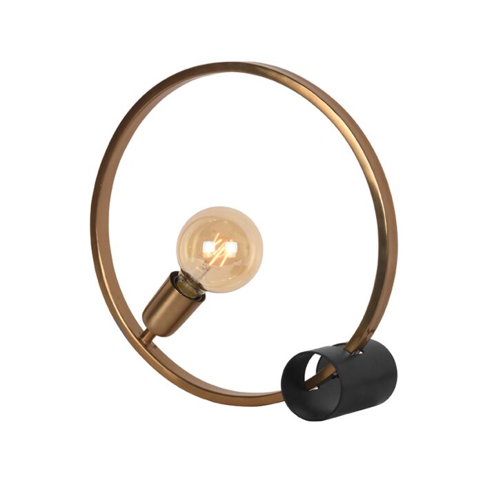 LABEL51 Tafellamp Ring - Antiek goud - Metaal