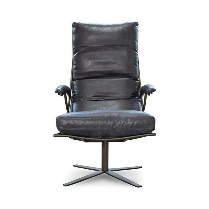 Relaxfauteuil Tiber Zwart 