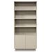 Boekenkast Eco Line 4 Vaks Taupe