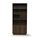 Boekenkast Eco Line New Brown 5 Vaks Rechts