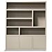 Boekenkast Diamond Taupe Breed 180cm 6 Vaks