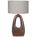 Tafellamp 42 cm Cotton Linnen Beige