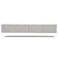Zwevend TV-meubel HO19 Taupe 240cm