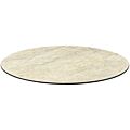 Liam salontafelblad HPL Ø75cm Beige