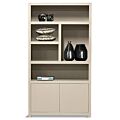 Boekenkast Diamond Taupe 120cm 5 Vaks Rechts Eiken
