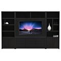 Diamond TV Back Panel 180cm Eiken