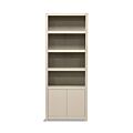 Boekenkast Diamond 80cm 4 vaks Taupe Eiken